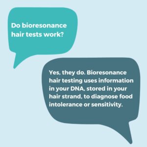 Do bioresonance hair tests work? 